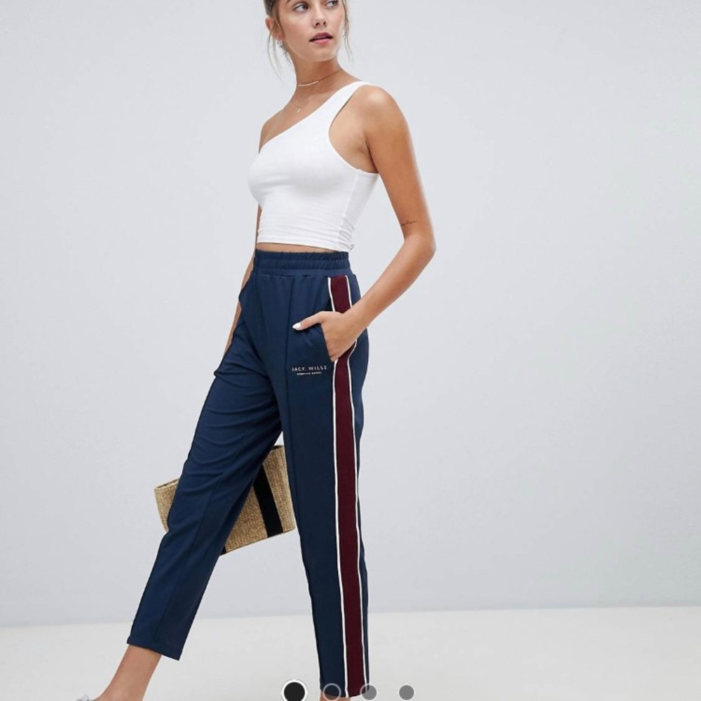 Final Sale Jack Wills Joggers / Track Pants Blue Sz 6